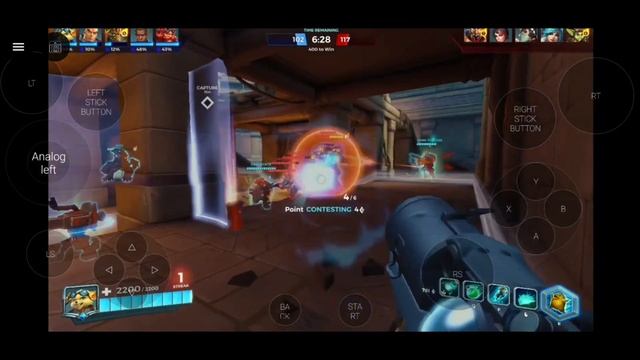 Playing Paladins On My Mobile Phone - Paladins Android Gameplay Vortex Cloud Gaming смотреть онлайн