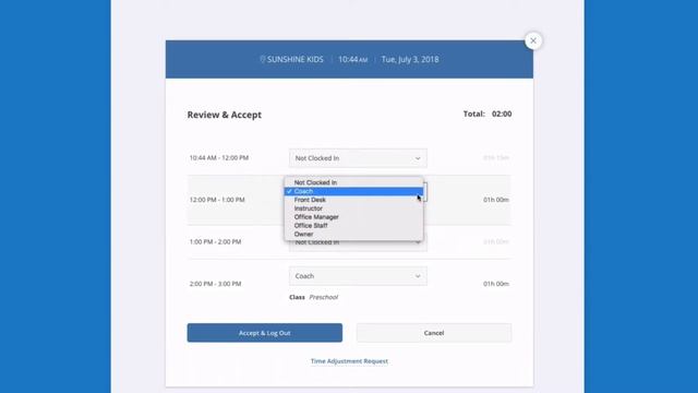 Time Clock: Kiosk Mode смотреть онлайн