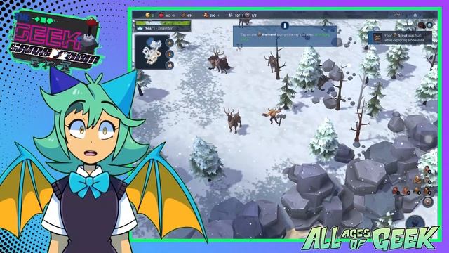 VTuber Dragon Conquers Lands! 🔥🐲 | Northgard Mobile (iOS) смотреть онлайн