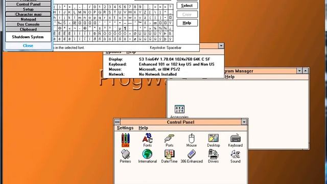 ProgWare OS 1.01 смотреть онлайн
