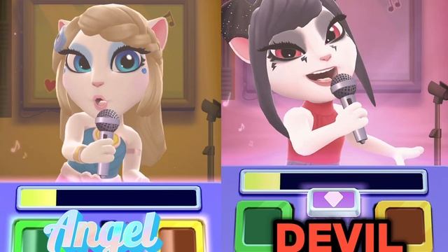 My talking Angela Angel 👼 VS Devil 😈 смотреть онлайн