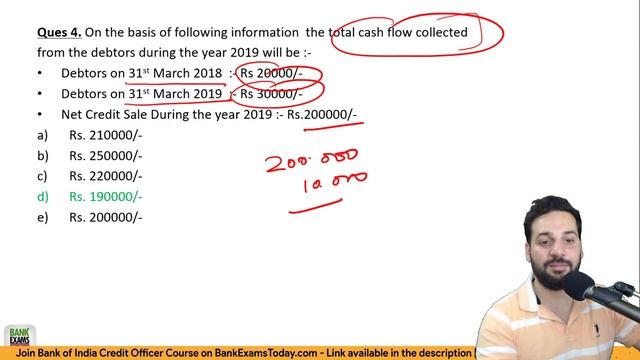 Bank of India Credit Officer 2022: Cash Flow Statement Class смотреть онлайн