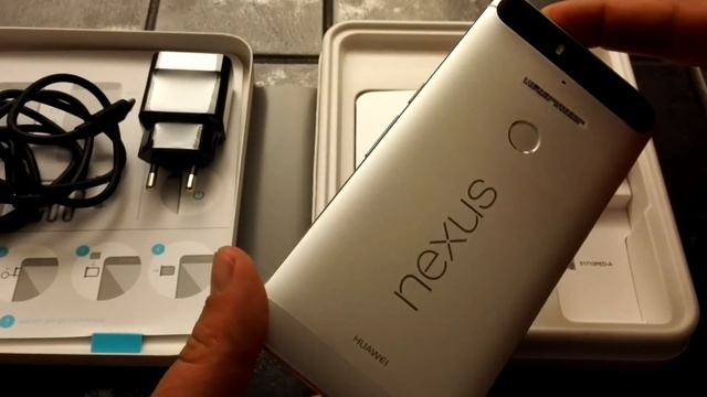 Nexus 6P Aluminium silver Unboxing UK смотреть онлайн