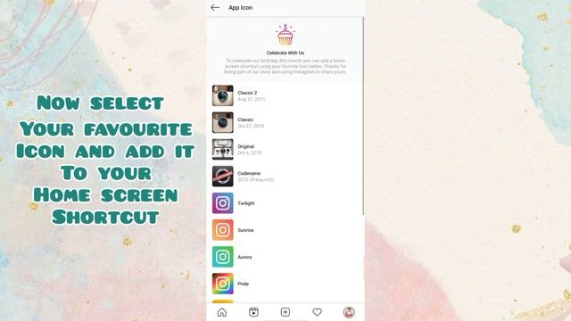 How to Change Instagram App Icon on Android & IOS | 10th Anniversary | Secret instagram Update смотреть онлайн