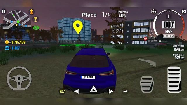 Audi R6 🆚 Bugatti | Car Simulator 2 - Android Gameplay смотреть онлайн