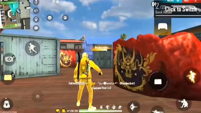 HACKER IN FREE FIRE || Ffh4x Auto Headshot Hack Ff || Free Fire Auto Headshot ModMenu Speed Hack FF