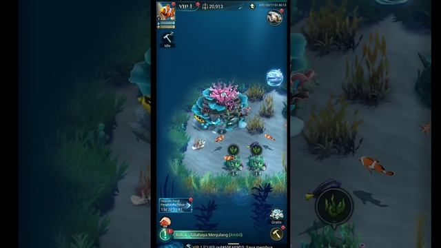 GAME IKAN FISHDOM TOP FISH WORLD OF WATER смотреть онлайн