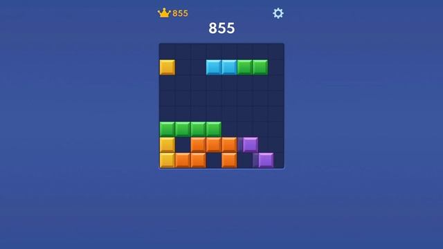 Block Blast! - Gameplay Walkthrough | Part 1 (Android, iOS) смотреть онлайн
