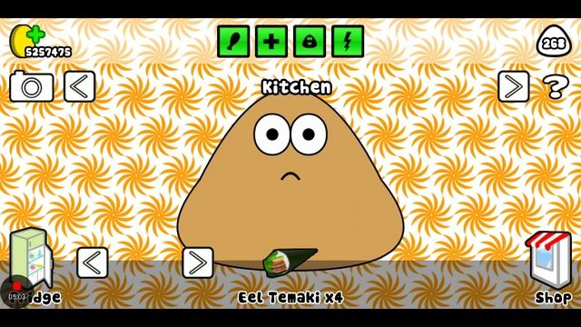Pou Game Part 20 | Android Mobile Gameplay No Level 1000 | Landscape Mode смотреть онлайн