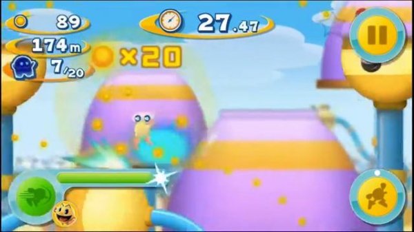 Pac-Man Dash iOS Gameplay 'N Action