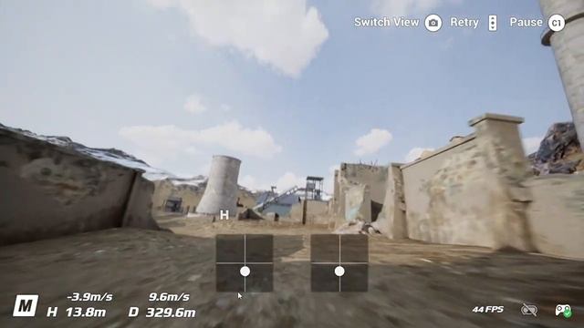 DJI Virtual Flight Practice And Crash смотреть онлайн