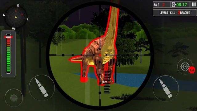 Best Dino Games - Wild Dinosaur Hunting Gun Game Android Gameplay смотреть онлайн