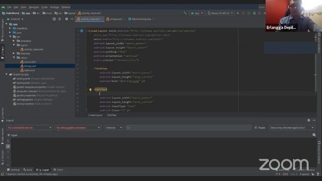 IK300 - Pemrograman Visual dan Piranti Bergerak, Fundamental Pemrograman Android Bagian 1 смотреть онлайн