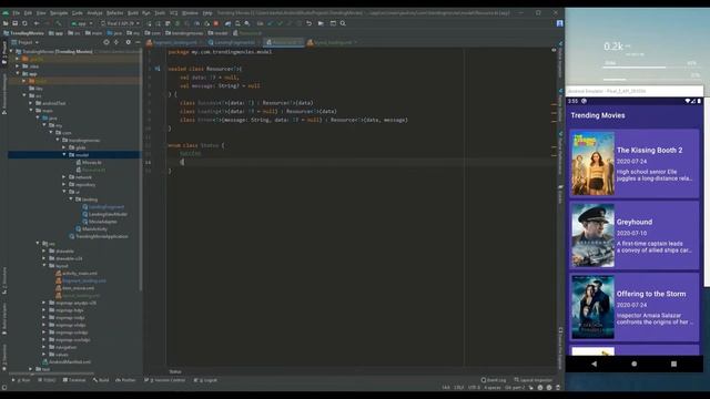 Trending Movie Android Apps - Part 2 (Handle Network State) смотреть онлайн