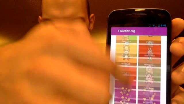 Pokedex.org on Galaxy Nexus (2011), Chrome 47, Android 4.3 смотреть онлайн