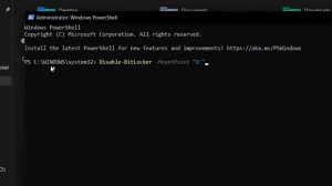 how to disable bitlocker in Windows 11 home