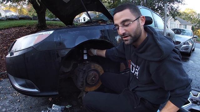 Rehabbing a RARE Saab 9-3 TurboX New Spring, Strut, & Window Actuator смотреть онлайн