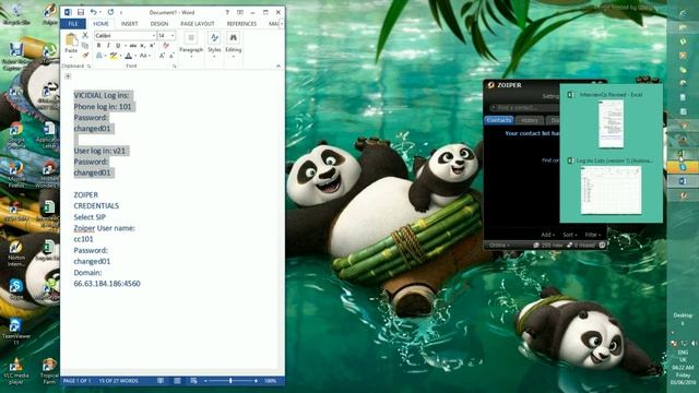 Zoiper and Vicidial Setup смотреть онлайн