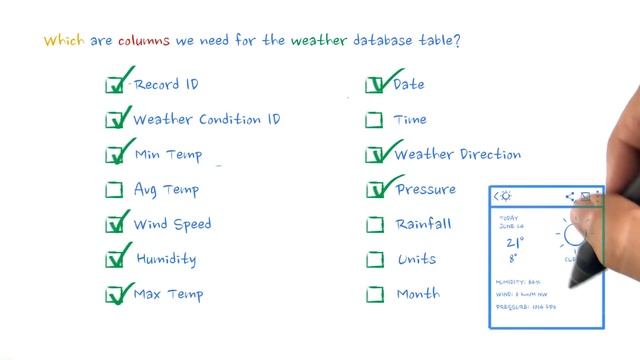 Weather Table Columns Solution - Developing Android Apps смотреть онлайн