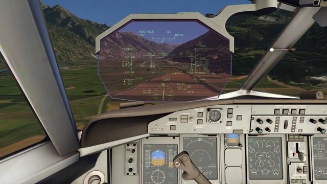 Aerofly FS 2020 FlyBe Engine Failure Q400 Emergency landing смотреть онлайн