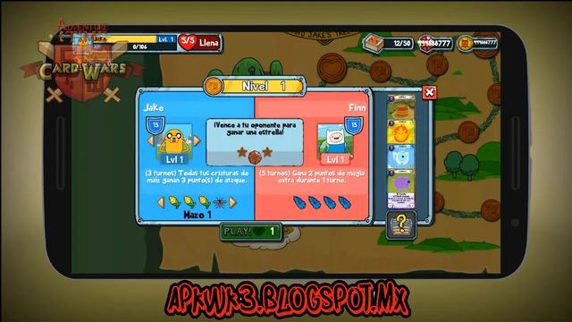 Adventure Time Card Wars V1.11.0 Mod/hack para android смотреть онлайн