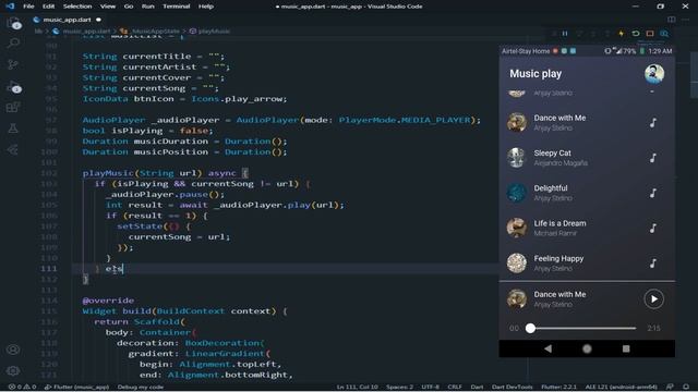 Flutter Music Player | Flutter | Dart | Flutter Bangla Tutorial | Sahir Khan | Hire Sahir смотреть онлайн