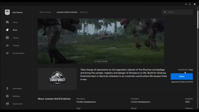 HOW TO DOWNLOAD JURASSIC WORLD EVOLUTION FOR FREE?(LIMITED OFFER)/ YASHMAKO смотреть онлайн
