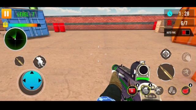 Real commando strike - fps shooting games _ Android Gameplay #3 смотреть онлайн