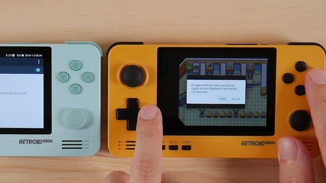 GBA Link Cable Emulation on Retroid Pocket 2 смотреть онлайн
