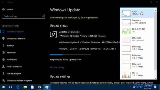 Windows 10 Insider Preview Build 15031 for PC смотреть онлайн