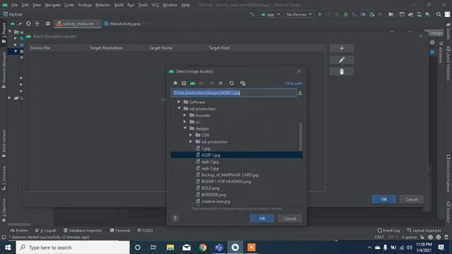 How To Fix Android Drawable Importer with Android Studio 4.1.1 + 2021 Urdu/Hindi смотреть онлайн