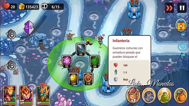 Hack Kingdom Defence: Hero Legend TD - Premium. GameGuardian. MONEDAS смотреть онлайн