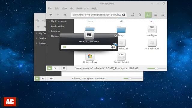 Linux Mint Cinnamon Automation - Extract Icon from .EXE file with Actiona + Icoutils (2/2) смотреть онлайн