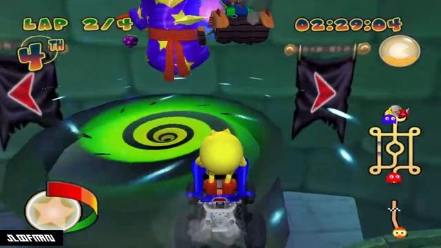 Pac-Man World Rally {PS2/PSP} Longplay смотреть онлайн