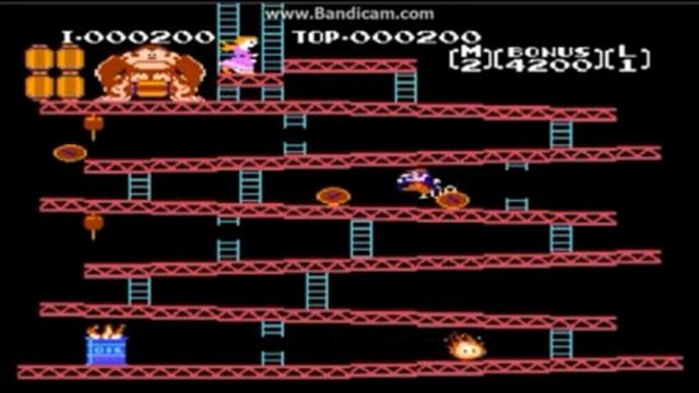 Videojuego Donkey Kong de Nes (Rom) смотреть онлайн