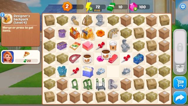DesignVille: Merge & Story Mobile Game | Gameplay Android смотреть онлайн