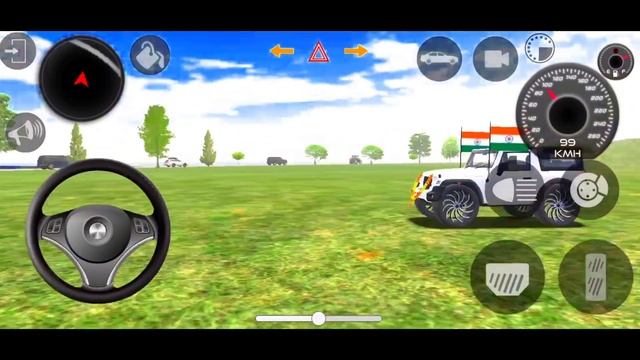 Dollar(Song)Modified Mahindra White Thar😈|| Indian car simulator 3d || Android Gameplay || Part 4 смотреть онлайн