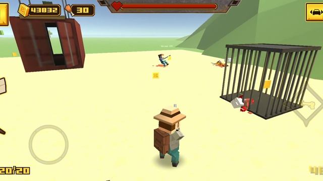BLOCKAPOLYPSE Zombie Shooter: Unlock and Test buggy Dune and LTV car | Android/Ios Gameplay смотреть онлайн