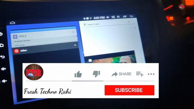 How to split screen on android car head unit | Split screen android car player смотреть онлайн