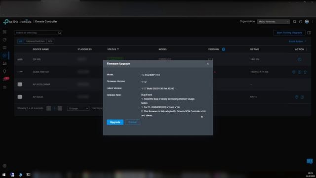 Omada Controller nowa funkcja - aktualizacje OTA | Jak zaaktualizować urządzenia OMADA? смотреть онлайн