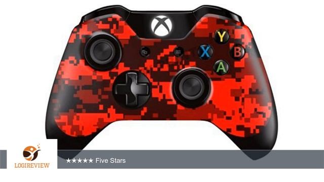 Xbox One Controller/Gamepad Skin / Cover / Vinyl Wrap - Red Digital Camouflage Design (Pack of 2 смотреть онлайн