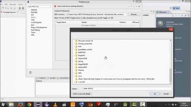 Tutoriel Android : installation sdk Android смотреть онлайн
