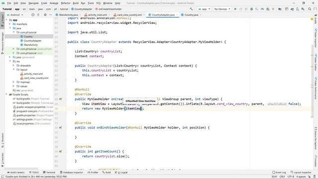 RecyclerView + CardView with GridLayout 2021 Part-2, Android Studio Tutorial for Beginners in Urdu смотреть онлайн