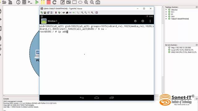 Pentesting - Module 1.7 - Adding a Google android appliance to GNS3 смотреть онлайн