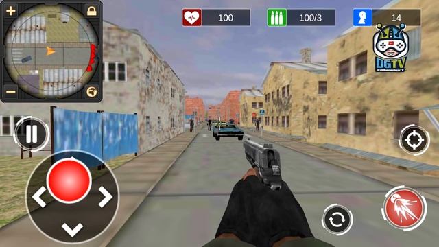 Deadly War Zombies Shooter Grand Mission 2019 (by Crazy Cross Games) Android Gameplay [HD] смотреть онлайн