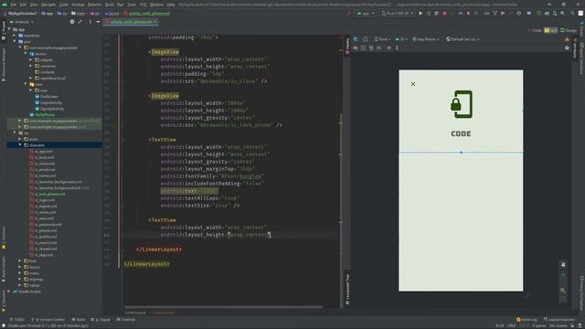 Phone Authentication Design using PinView in Android Studio смотреть онлайн