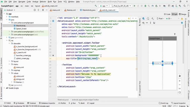 How to create a Cutsom Toolbar | Android Studio смотреть онлайн