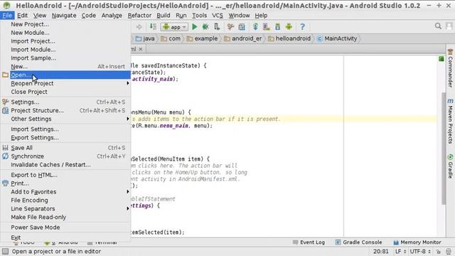 Locate Android SDK in Android Studio смотреть онлайн
