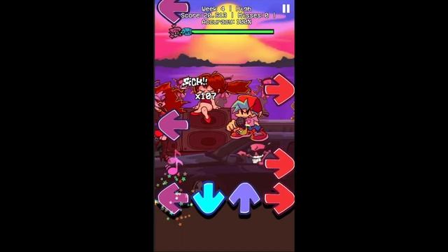 Friday Night Funkin' RTX - Friday Night Vibin' UTAU - Full Week 4 - Mobile Gameplay On Android смотреть онлайн