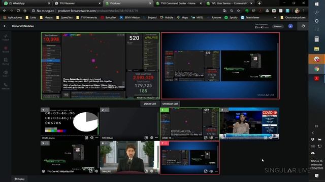 Producción y transmisión de TV desde casa con TVU смотреть онлайн